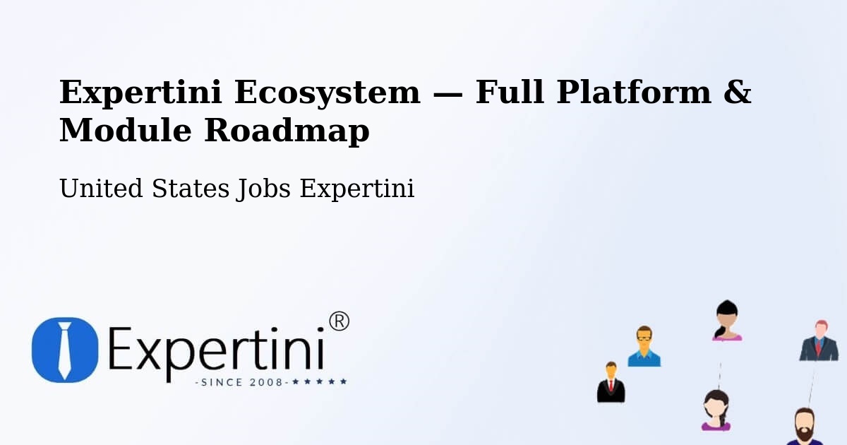 Expertini Ecosystem — Full Platform & Module Roadmap – Norwalk